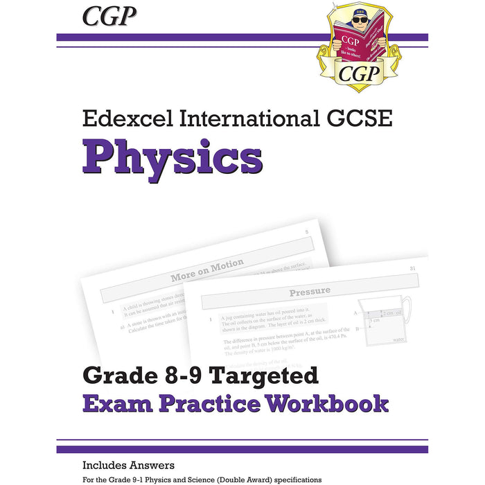 Cgp igcse 9-1 edexcel international gcse chemistry, biology, physics, 3 books collection set - grade 8-9 targeted exam practice workbook - The Book Bundle