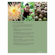 Hardcover of James Wong's Homegrown Revolution book, featuring a colorful cover with garden and plant illustrations.
