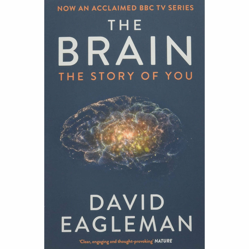 Three paperback books from the NeuroTribes collection including The Brain by Jo Marchant, The Story of You, by Steve Silberman and David Eagleman.