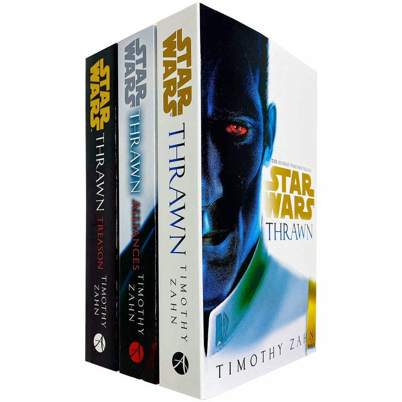 Star Wars Thrawn Series & Aftermath Trilogy 6 Books Collection Set By Timothy Zahn, Chuck Wendig (Thrawn, Alliances, Treason, Aftermath, Life Debt) - The Book Bundle