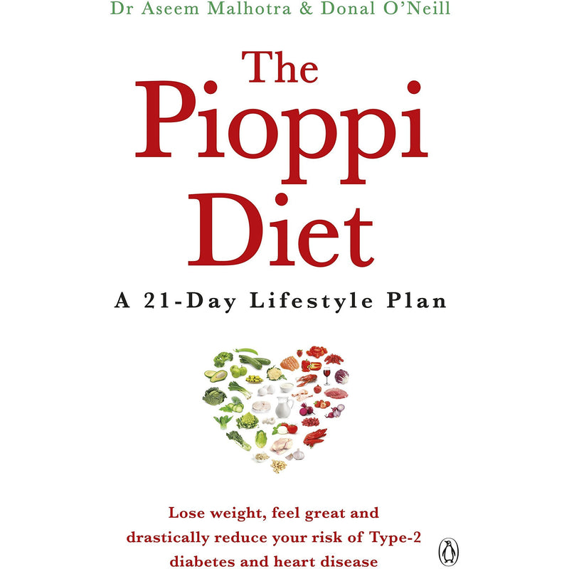 Collection of four non-fiction paperback books by Donal O'Neill, Dr. Aseem Malhotra, and Dr. Malcolm Kendrick on diet and cholesterol.