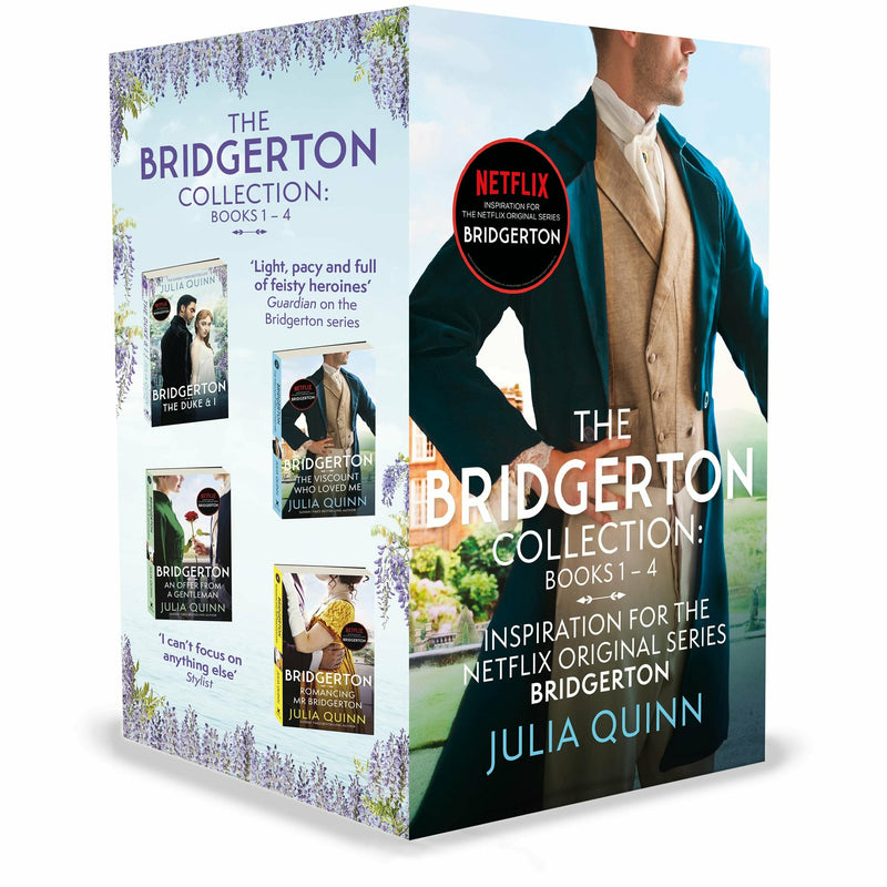 The Bridgerton Collection: Books 1 - 4: Inspiration for the Netflix Original Series Bridgerton (Bridgerton Family) - The Book Bundle