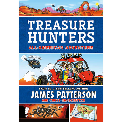 Treasure Hunters: All-American Adventure (Treasure Hunters 6) by James Patterson - The Book Bundle
