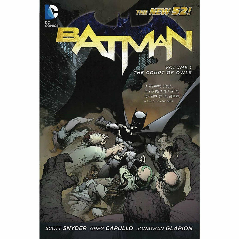 Batman (2011-2016) Vol. 1: The Court of Owls - The Book Bundle