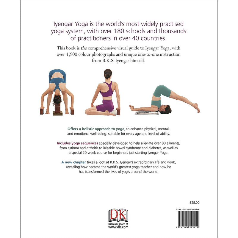 BKS Iyengar Yoga The Path to Holistic Health: The Definitive Step-by-Step Guide - The Book Bundle