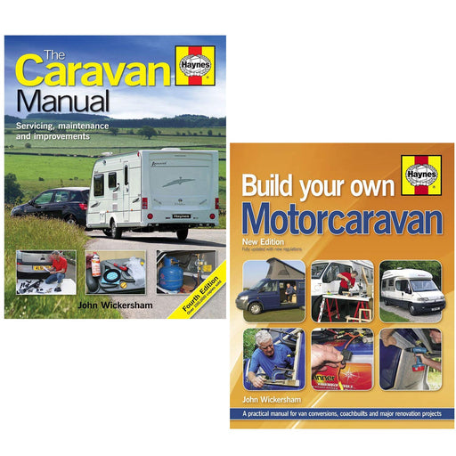 Caravan Manual Haynes, Build Your Own Motorcaravan 2 Books Collection Set - The Book Bundle