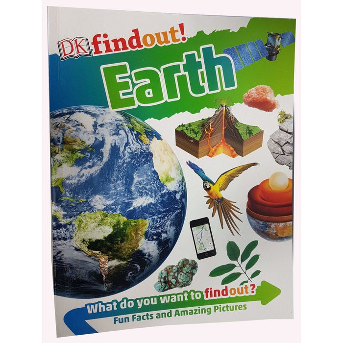 DK Findout! Series with Fun Facts and Amazing Pictures 6 Books Collection Set (Dinosaurs, Animals, Earth, Human Body, Science, Solar System) - The Book Bundle