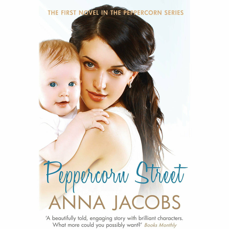 Peppercorn series 5 books set By  Anna Jacobs (Peppercorn Street, Cinnamon Gardens, Saffron Lane, Bay Tree Cottage, Christmas in Peppercorn Street) - The Book Bundle