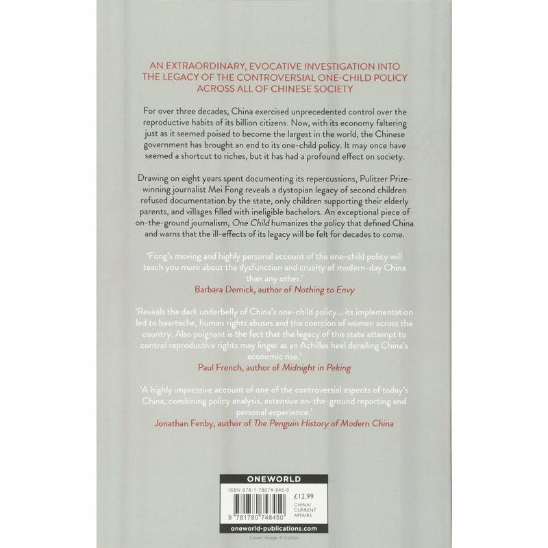 One Child By Mei Fong - The Book Bundle