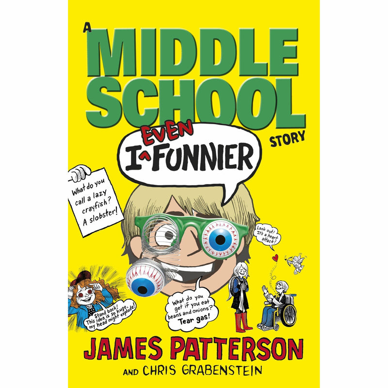 Middle School Funny Series and Treasure Hunters Series 9 Books Collection Set - The Book Bundle