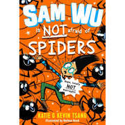 Sam Wu Is Not Afraid Series 5 Books Collection Set By Kevin Tsang, Katie Tsang (Ghosts, Sharks, Dark, Spiders, Zombies) - The Book Bundle