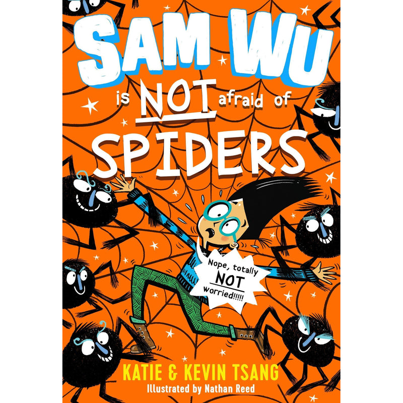 Sam Wu Is Not Afraid Series 5 Books Collection Set By Kevin Tsang, Katie Tsang (Ghosts, Sharks, Dark, Spiders, Zombies) - The Book Bundle