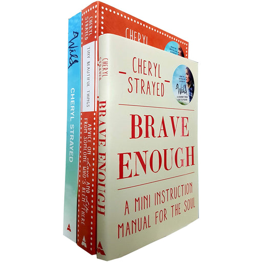 Cheryl Strayed Collection 3 Books Bundle With Gift Journal (Brave Enough [Hardcover], Tiny Beautiful Things,Wild) - The Book Bundle
