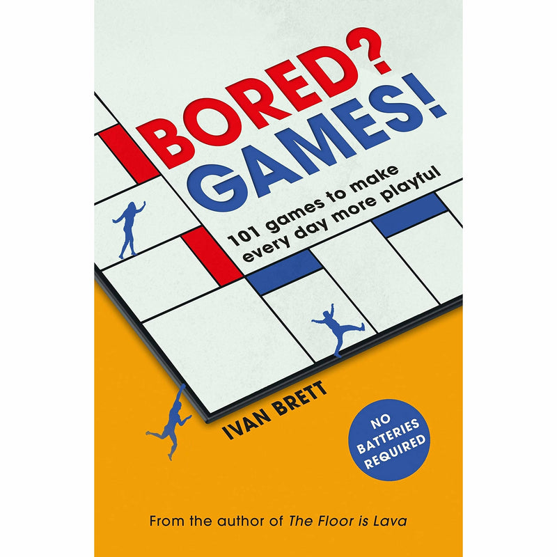Ivan Brett Collection 2 Books Set (Bored? Games!, The Floor is Lava) - The Book Bundle