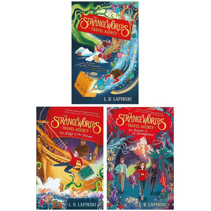 The Strangeworlds Travel Agency Collection 3 Books Set (The Strangeworlds Travel Agency) - The Book Bundle