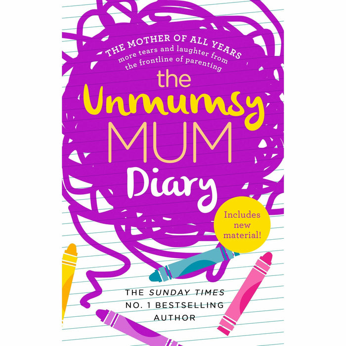 happy mum happy baby and the unmumsy mum diary 2 books collection set - my adventures into motherhood - The Book Bundle
