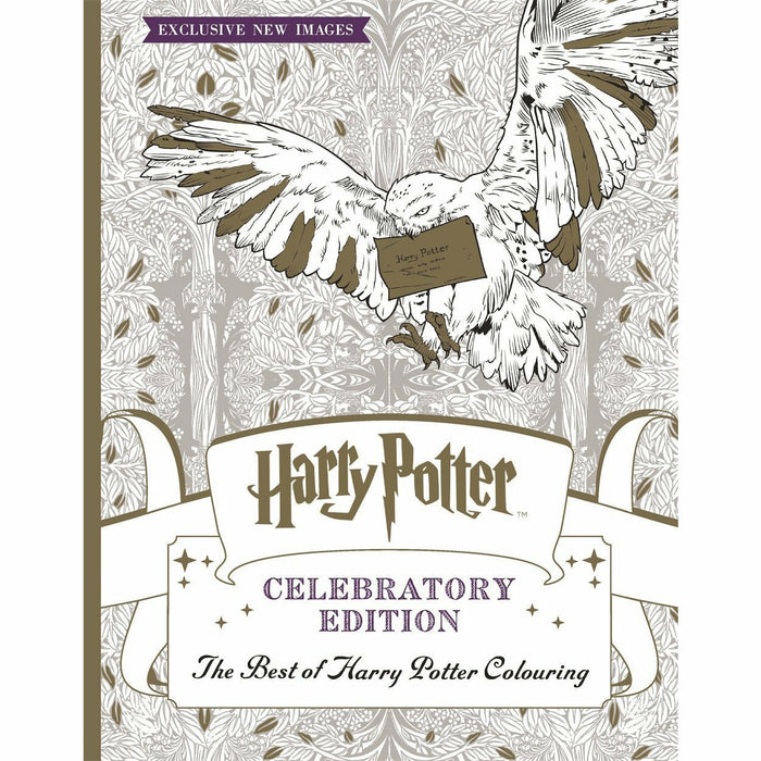 Harry Potter Colouring Book Celebratory Edition: The Best of Harry Potter colouring - The Book Bundle