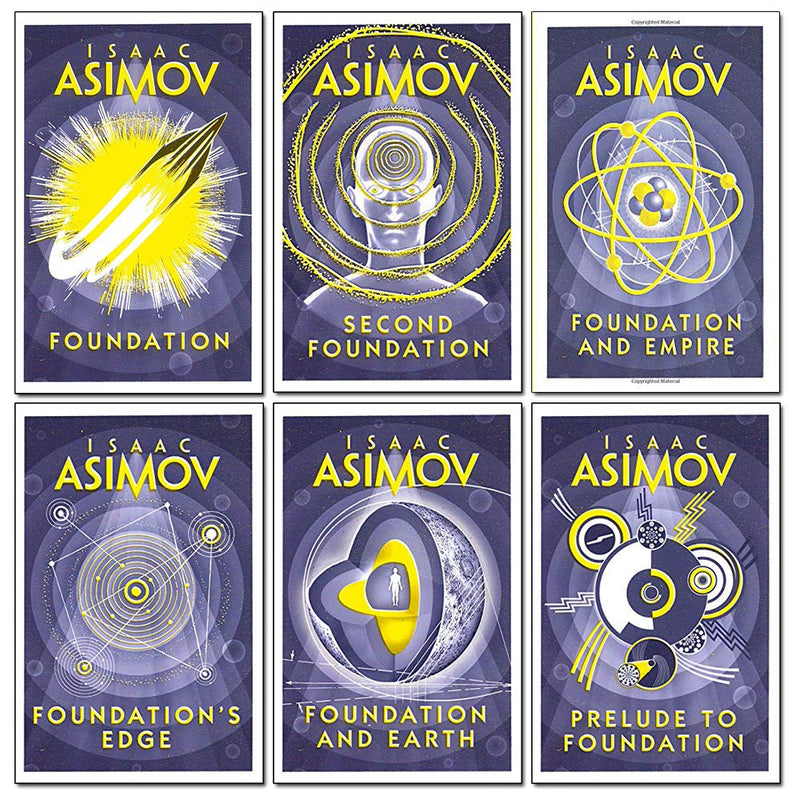 Isaac Asimov Collection 6 Books Set - The Book Bundle