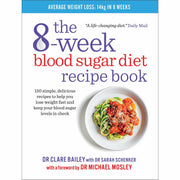 Set of three paperback books on blood sugar diet by Dr. Michael Mosley, featuring health tips and dietary guidance.