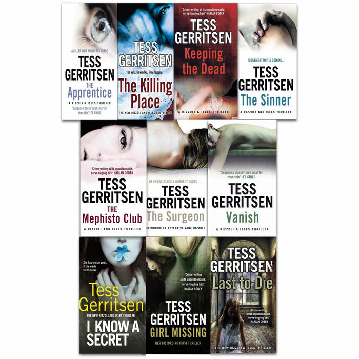Tess Gerritsen Rizzoli & Isles Thriller 10 Books Collection Set - The Book Bundle