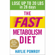 Harmony book set of The Fast Metabolism Diet by Haylie Pomroy, featuring three paperback books for weight loss and metabolism boost.