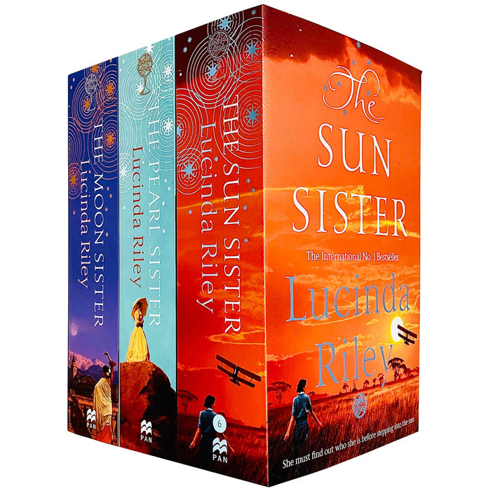 The Seven-Sisters Series 4-6 Books Collection Set by Lucinda Riley (the Pearl Sister, the Moon Sister & the Sun Sister) - The Book Bundle