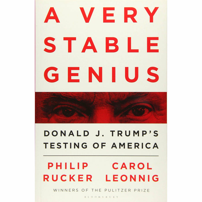 Fire and Fury & A Very Stable Genius: Donald J. Trump's    2 Books Collection Set - The Book Bundle