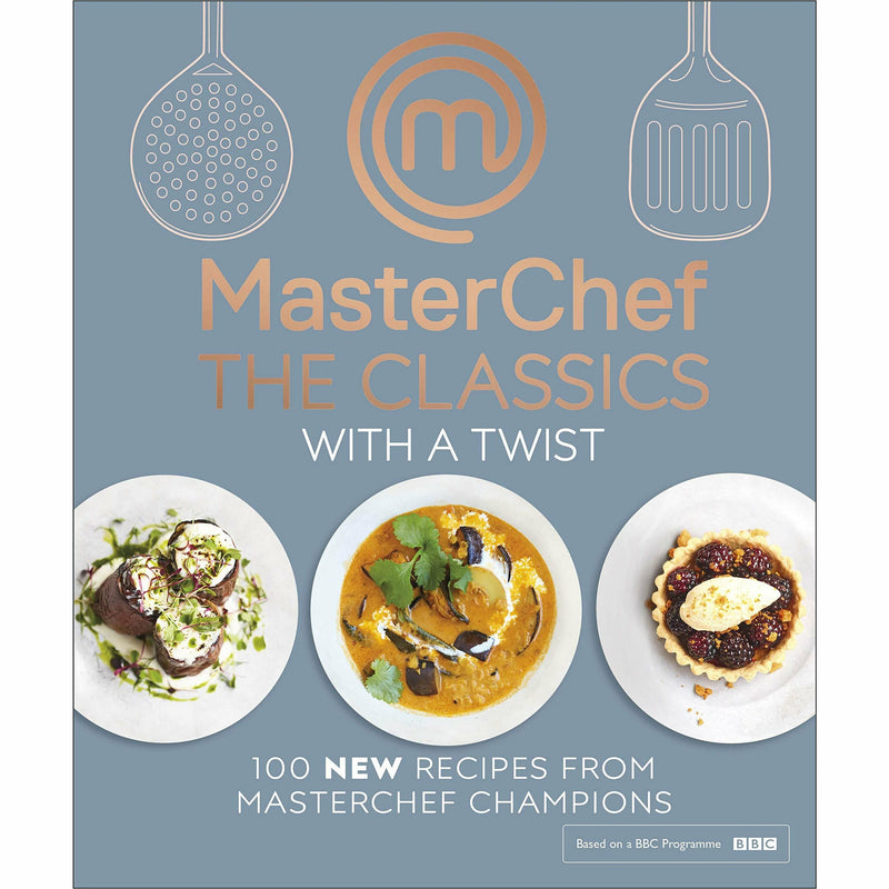 MasterChef Cookbook 2 Books Collection Set Kitchen Bible, Classics with a Twist - The Book Bundle