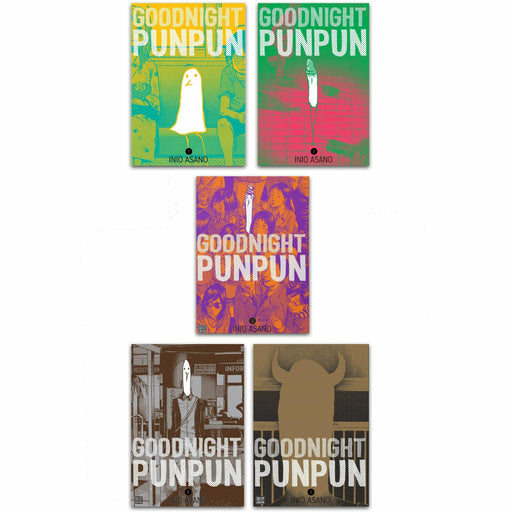 Goodnight Punpun Volume 1,2,3,5,6 Collection 5 Books Set by Inio Asano - The Book Bundle