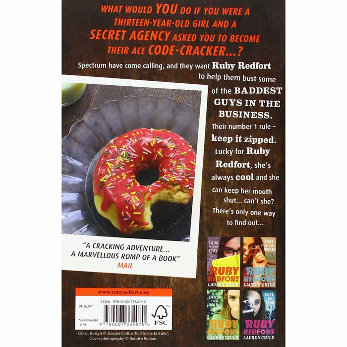 Lauren Child Ruby Redfort Collection 6 Books Set - The Book Bundle