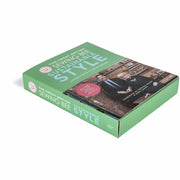 Hardcover book titled "The Great British Sewing Bee: Sustainable Style Sewing Projects" by Caroline Akselson and Alexandra Bruce.