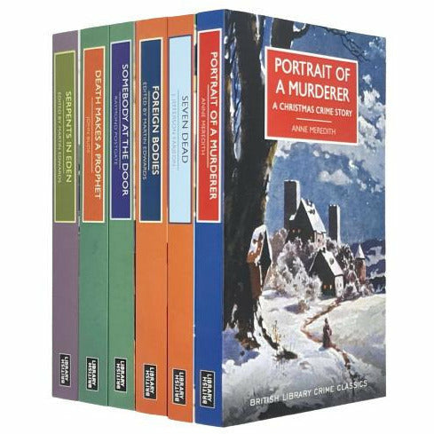 British Library Crime Classics Series 8 : 6 Books Collection Set - The Book Bundle