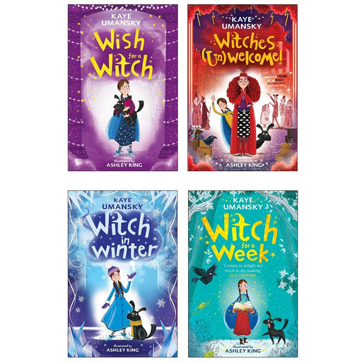 Witch for a Week Elsie Pickles Series 4 Books Collection Set By Kaye Umansky - The Book Bundle