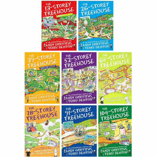 The Treehouse Series vol 1-8 - The Book Bundle