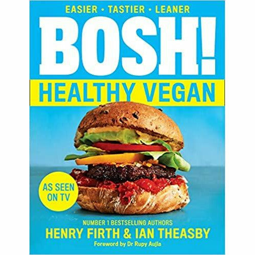 BOSH! How to Live Vegan, BOSH! Healthy Vegan, Go Lean Vegan, The Vegan 4 Boosk Set - The Book Bundle