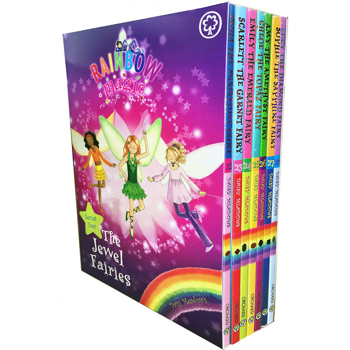 Rainbow Magic Series Collection Set (Colour Fairies, Weather Fairies, Party Fairies, Jewel Fairies) - The Book Bundle
