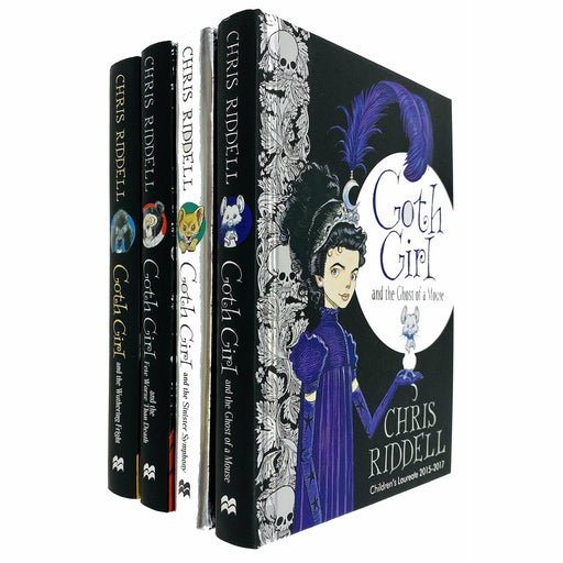 Chris Riddell Goth Girl Collection 4 Books Set - The Book Bundle