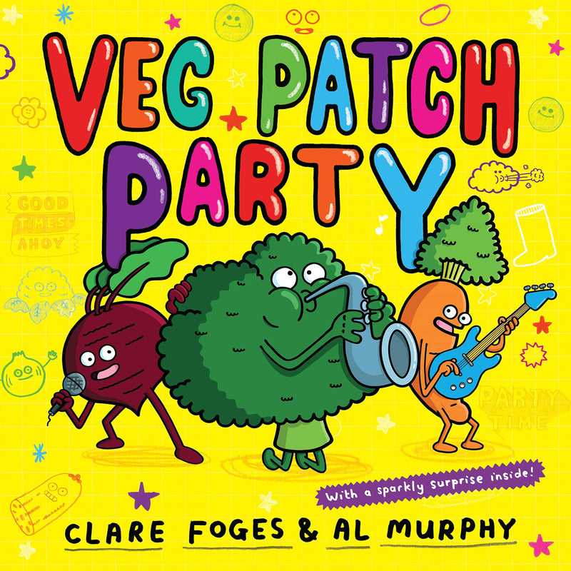 Clare Foges Kitchen Disco Collection 3 Books Set (Bathroom Boogie, Kitchen Disco, Veg Patch Party) - The Book Bundle