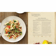 Hardcover book titled "Food, Health And Happiness" by Oprah Winfrey featuring colorful food photography on the cover.