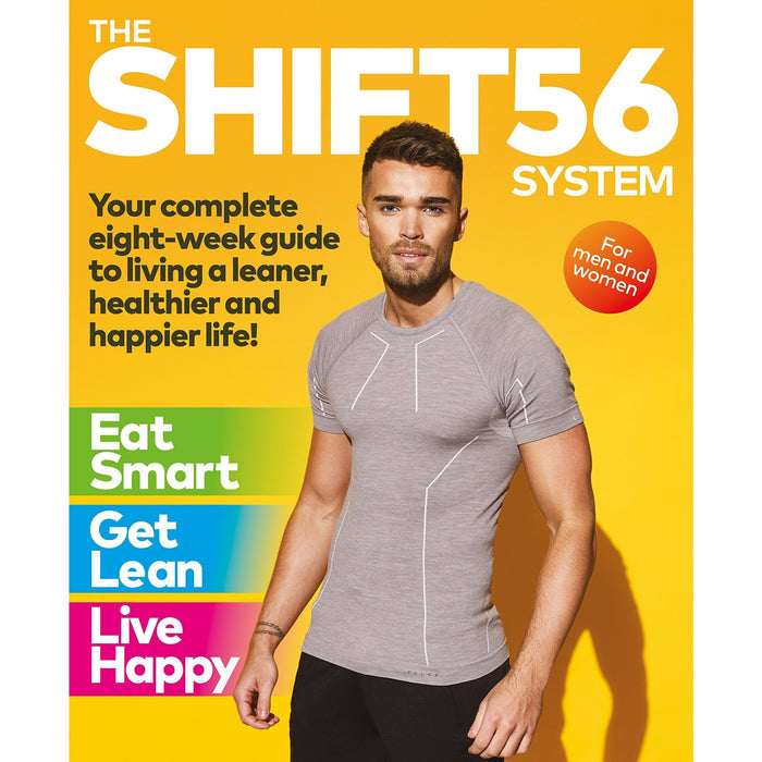 Bodybuilding cookbook - ripped recipes,get fit, get happy[hardcover], the shift56 system 3 books collection set - The Book Bundle