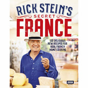 Collection of four non-fiction books by Rick Stein, Marcus Wareing, and Iota Publishing, featuring recipes and travel stories.