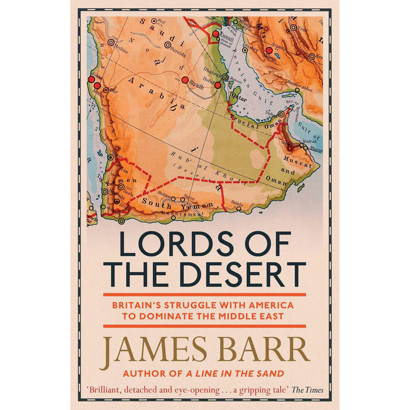 James Barr Collection 2 Books Set (A Line in the Sand, Lords of the Desert) - The Book Bundle