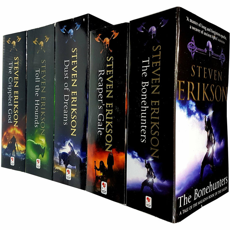 The Malazan Book of the Fallen 6 to 10 Steven Erikson 5 Books Collection Set - The Book Bundle