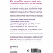 Cover of "Your Baby Week by Week" by Simone Cave, a paperback guide to caring for newborns, published by Vermilion.