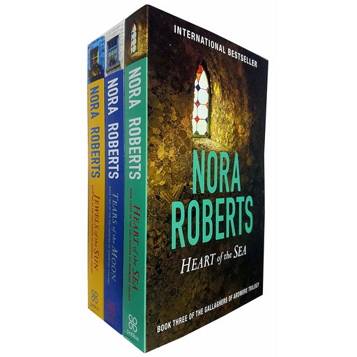 Gallaghers of Ardmore Series Nora Roberts 3 Books Collection Set (Jewels Of The Sun,Tears Of The Moon,Heart Of The Sea) - The Book Bundle