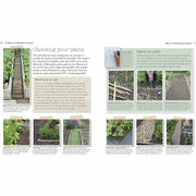 Hardback DK Allotment Handbook with gardening tips and illustrations, designed for hobby gardeners and allotment enthusiasts.