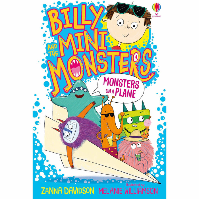 Billy and the Mini Monsters Series Books 1 - 6 Collection Set by Zanna Davidson (Monsters go Swimming, Party, School, In The Dark, Move House & On A Plane) - The Book Bundle