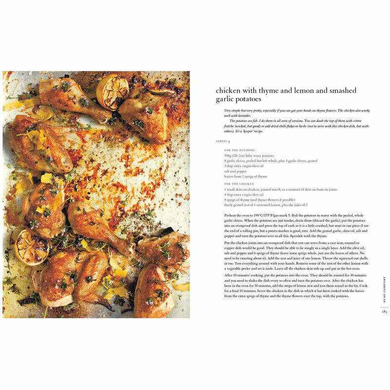 Hardcover book titled "A Bird In The Hand" by Diana Henry, featuring chicken recipes for everyday meals, published by Mitchell Beazley.