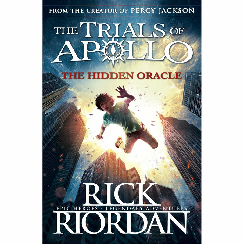 Six-book collection set of Rick Riordan's Dark Prophecy, The Hidden Oracle, and Sword of Summer fantasy novels in mixed formats by Puffin.