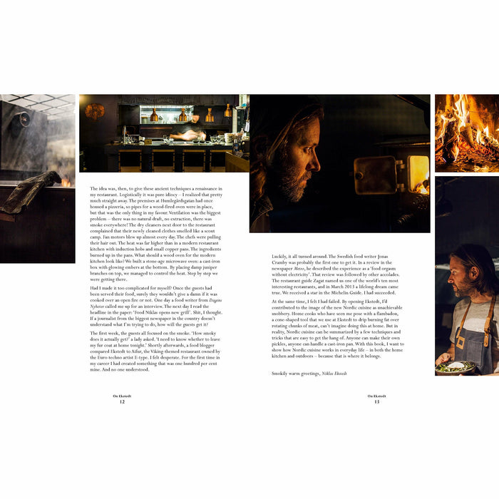 Food from the Fire: The Scandinavian Flavours of Open By  Niklas Ekstedt NEW - The Book Bundle